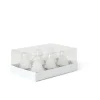 CASA MINNY Bougies Chauffe-plat Blanc