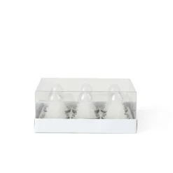 CASA MINNY Bougies Chauffe-plat Blanc