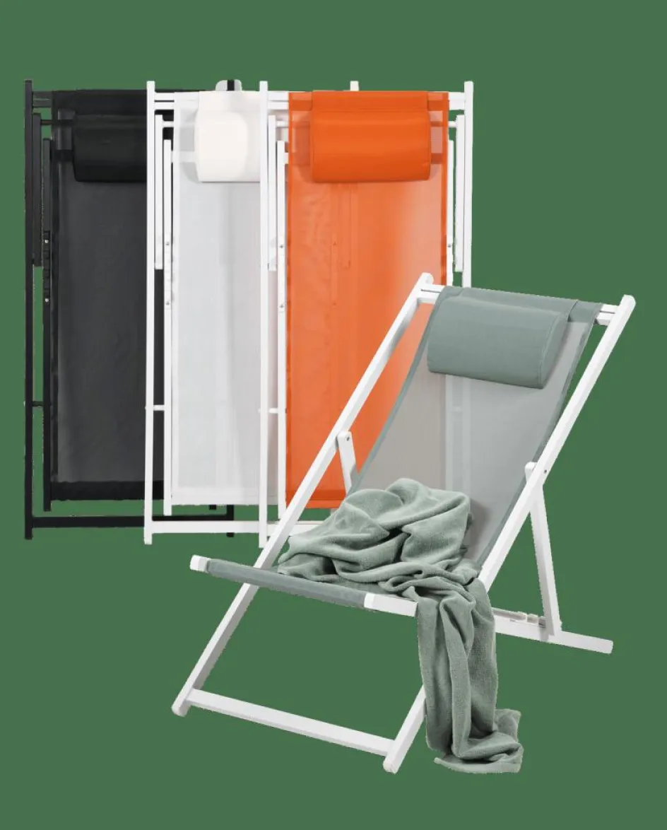 CASA MONTEREY Chaise Pliante Blanc