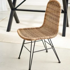 CASA NEW OAK Pieds De Table A Noir