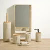 CASA NEW RESIN Brosse WC Avec Support Naturel