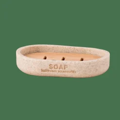 CASA NEW RESIN Porte-savon Naturel