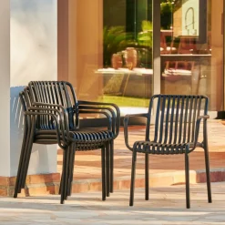 CASA NOMI Chaise Noir