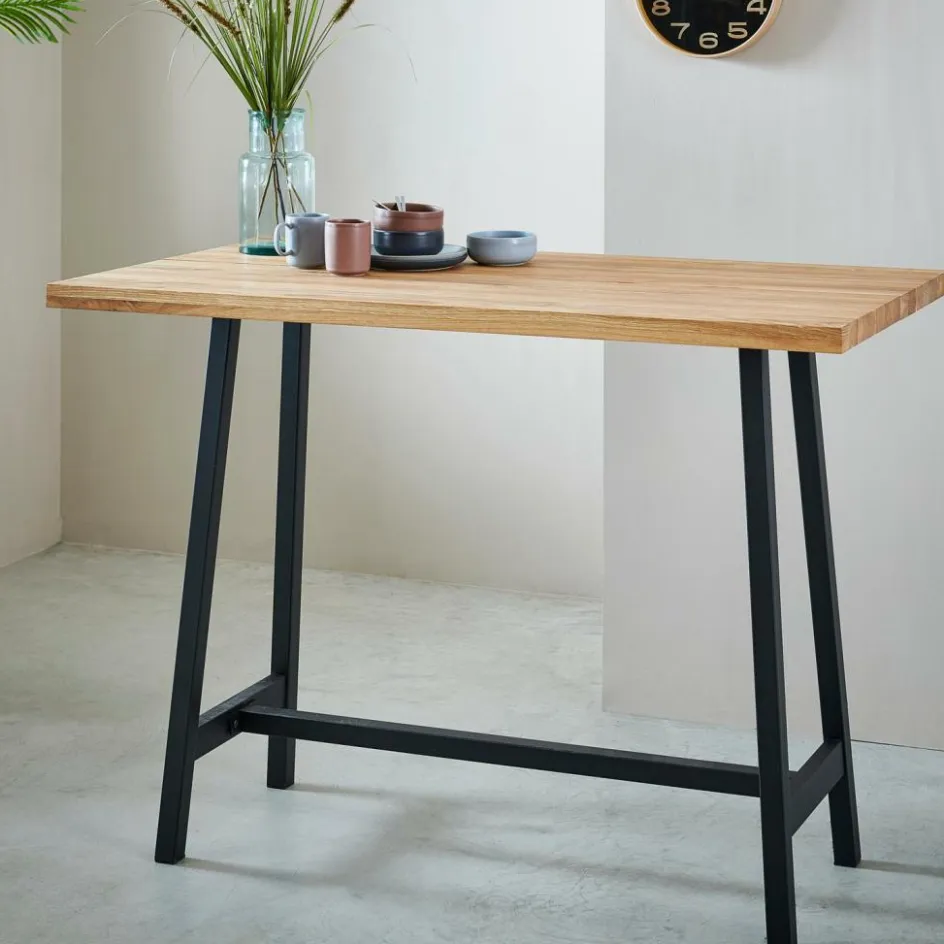 CASA OAK SPLIT Table De Bar Naturel