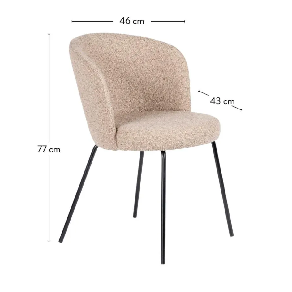 CASA OLIVIER Chaise Beige