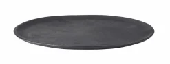 CASA OVALS Plat De Présentation Noir