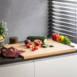 CASA PANDA Planche à Découper De Comptoir Naturel