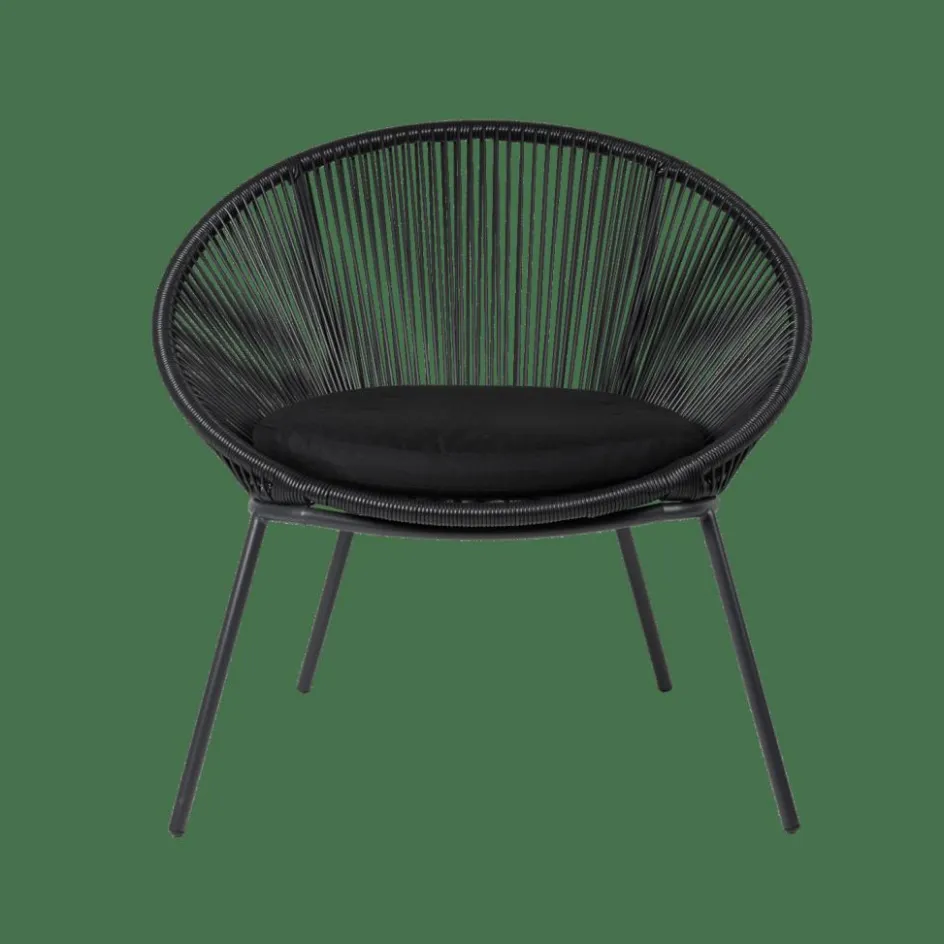 CASA PAPAYO Chaise Lounge Noir