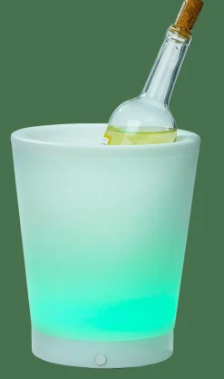 CASA PARTY Seau à Glace Avec Moodlight Blanc