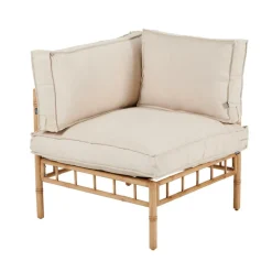 CASA PAULETTA ECO Coussin écolo Sable Beige
