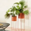 CASA PLUTO Pot De Fleurs Terre Cuite