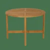 CASA PORTLAND Table Pliante Naturel