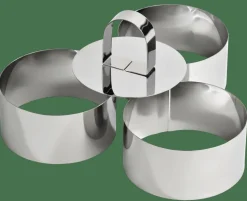 CASA PROLINE Emporte-pièces Set De 3 Argent