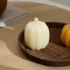 CASA PUMPKIN Bougie Ivoire