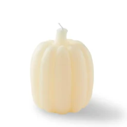 CASA PUMPKIN Bougie Ivoire