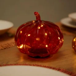 CASA PUMPKIN Lampe Déco Orange