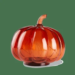 CASA PUMPKIN Lampe Déco Orange