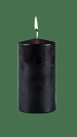 CASA PURE Bougie Cylindrique Noir
