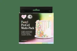 CASA RAINBOWDUST 6 Gels Colorants Pâte à Sucre Couleurs Pastel Diverses Couleurs