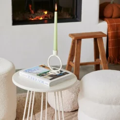 CASA RINGS Bougeoir Blanc