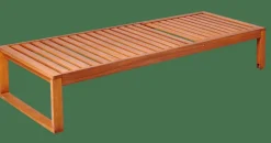 CASA ROCKET Chaise Longue Naturel