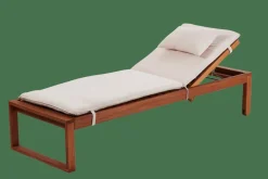 CASA ROCKET Chaise Longue Naturel