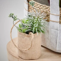CASA ROPE Plante Artificielle à Suspendre Naturel