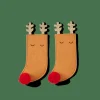 CASA RUDOLPH Sachet Pour Couverts Brun