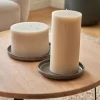CASA RUSTIC Rib Bougie Beige