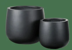 CASA SENSE Pot De Jardin Noir
