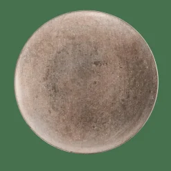 CASA SILVERFOIL Assiette Déco Argent