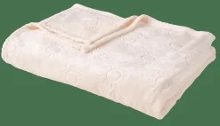 CASA SOLA Plaid Blanc