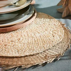 CASA SOLEIL Set De Table Naturel