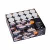 CASA SPAAS Bougies Chauffe-plat Set De 75 Blanc