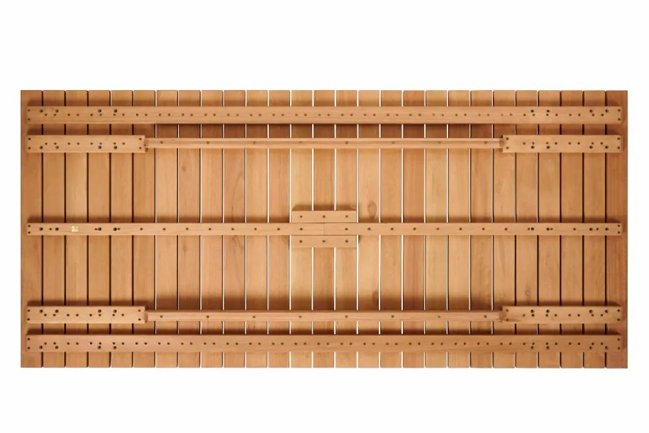 CASA TEAK LUXE Chaise Longue Naturel
