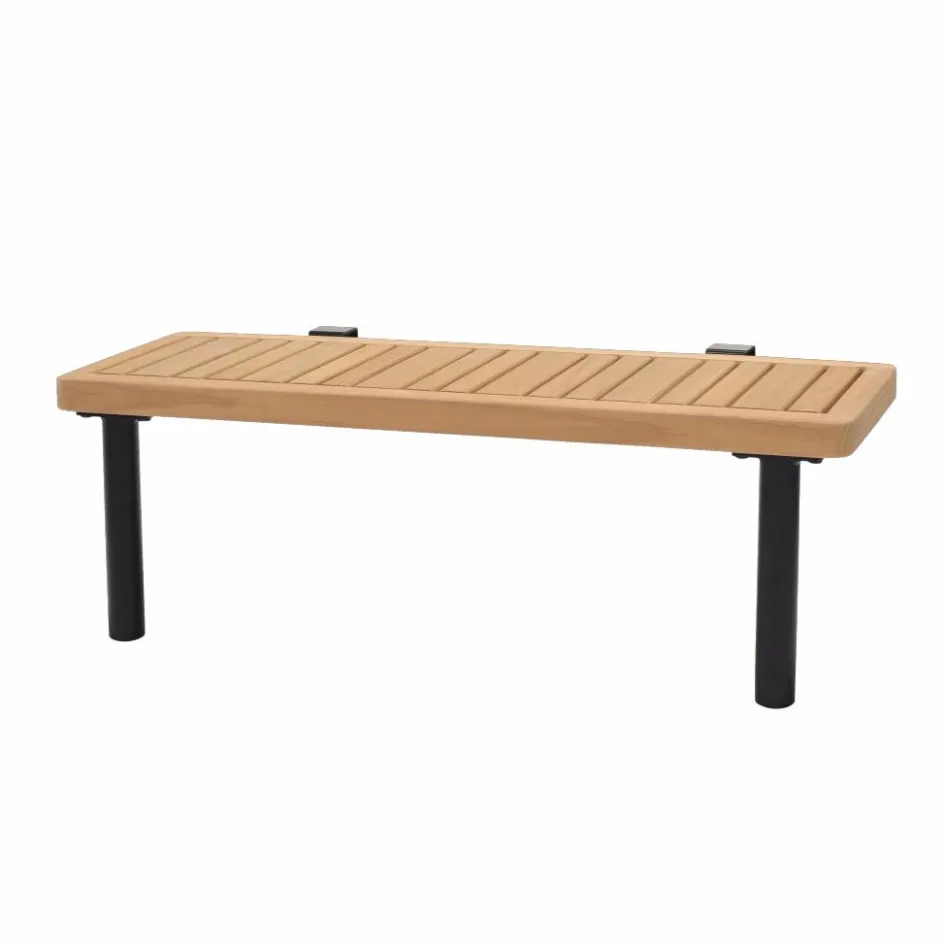 CASA TEAK LUXE Chaise Longue Naturel