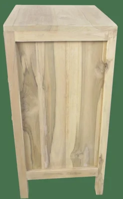 CASA TECK Armoire à 3 Tiroirs Naturel