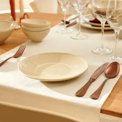CASA TOKO SAND Assiette Beige