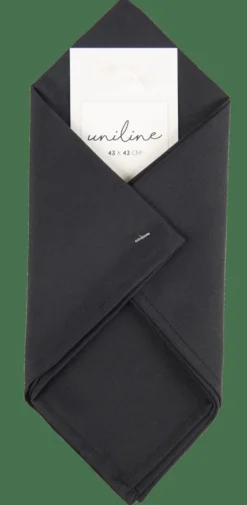 CASA UNILINE Serviette Noir