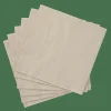 CASA UNI Set De 20 Serviettes Beige