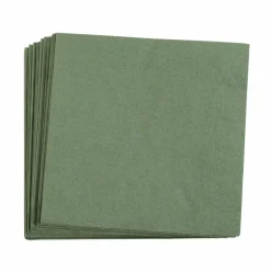 CASA UNI Set De 20 Serviettes Blanc