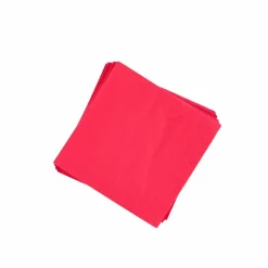 CASA UNI Set De 20 Serviettes Rouge