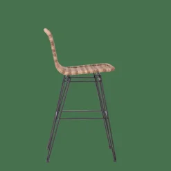CASA VIENNA Chaise De Bar Naturel