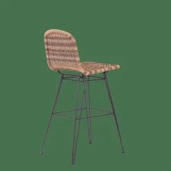 CASA VIENNA Chaise De Bar Naturel