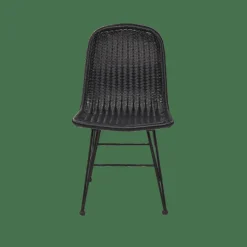 CASA VIENNA Chaise De Salle à Manger Noir