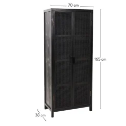 CASA WEBSTER Armoire Noir