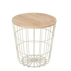 CASA WIRE Table D'appoint Sable