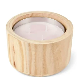 CASA WOOD Recharge Bougie De Jardin Mauve