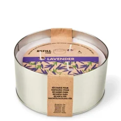 CASA WOOD Recharge Bougie De Jardin Mauve
