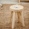 CASA XANDER Table D'appoint Naturel